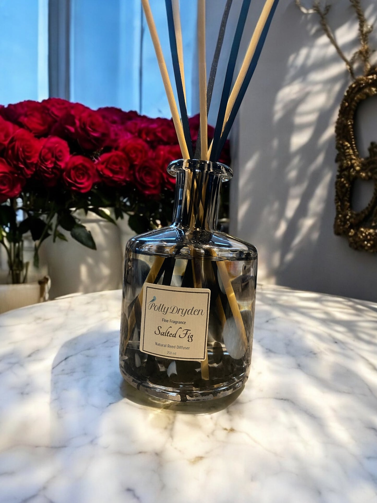 Black Dapple Natural Reed Diffuser