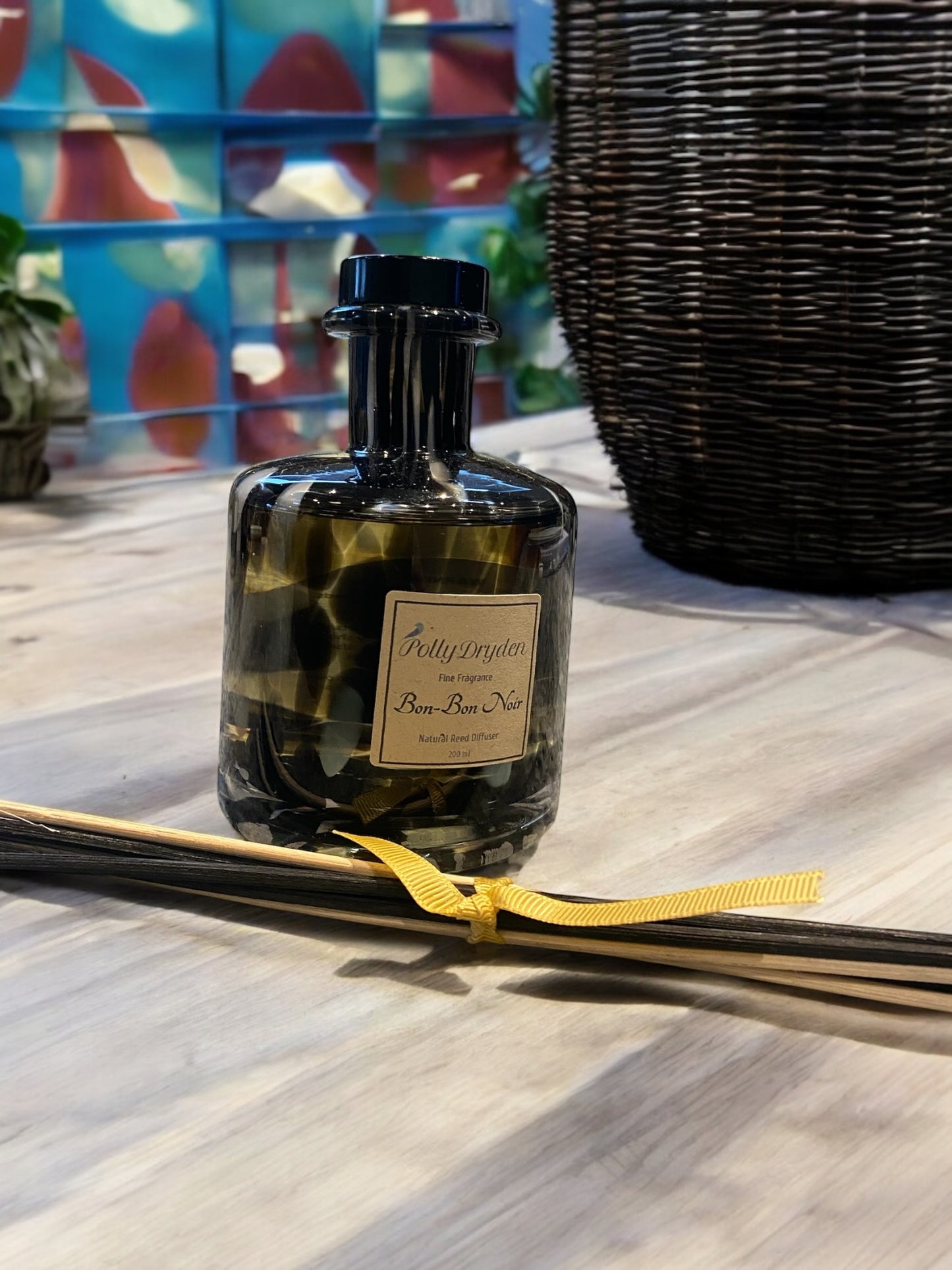 Black Dapple Natural Reed Diffuser