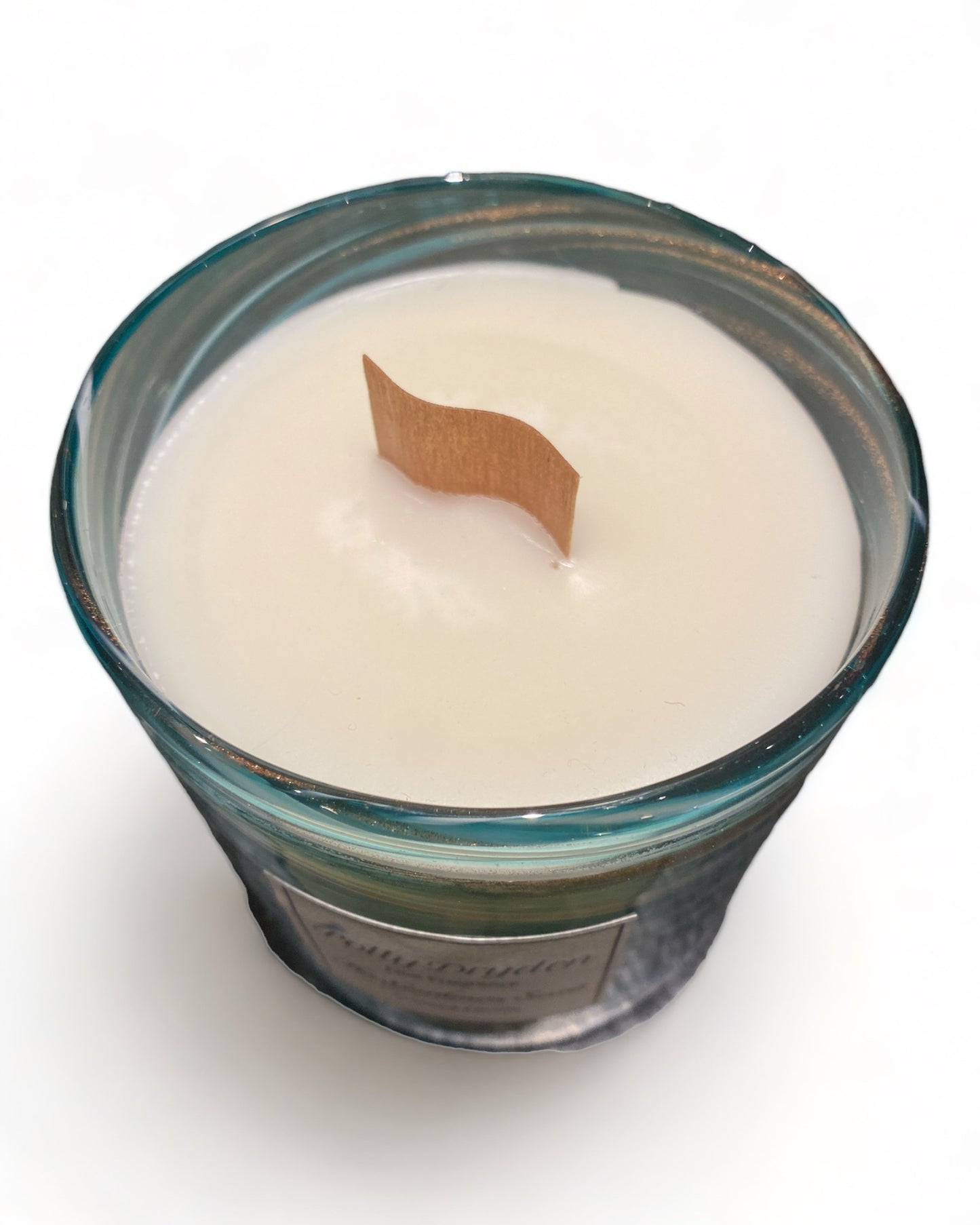 Blue Zebra Candle