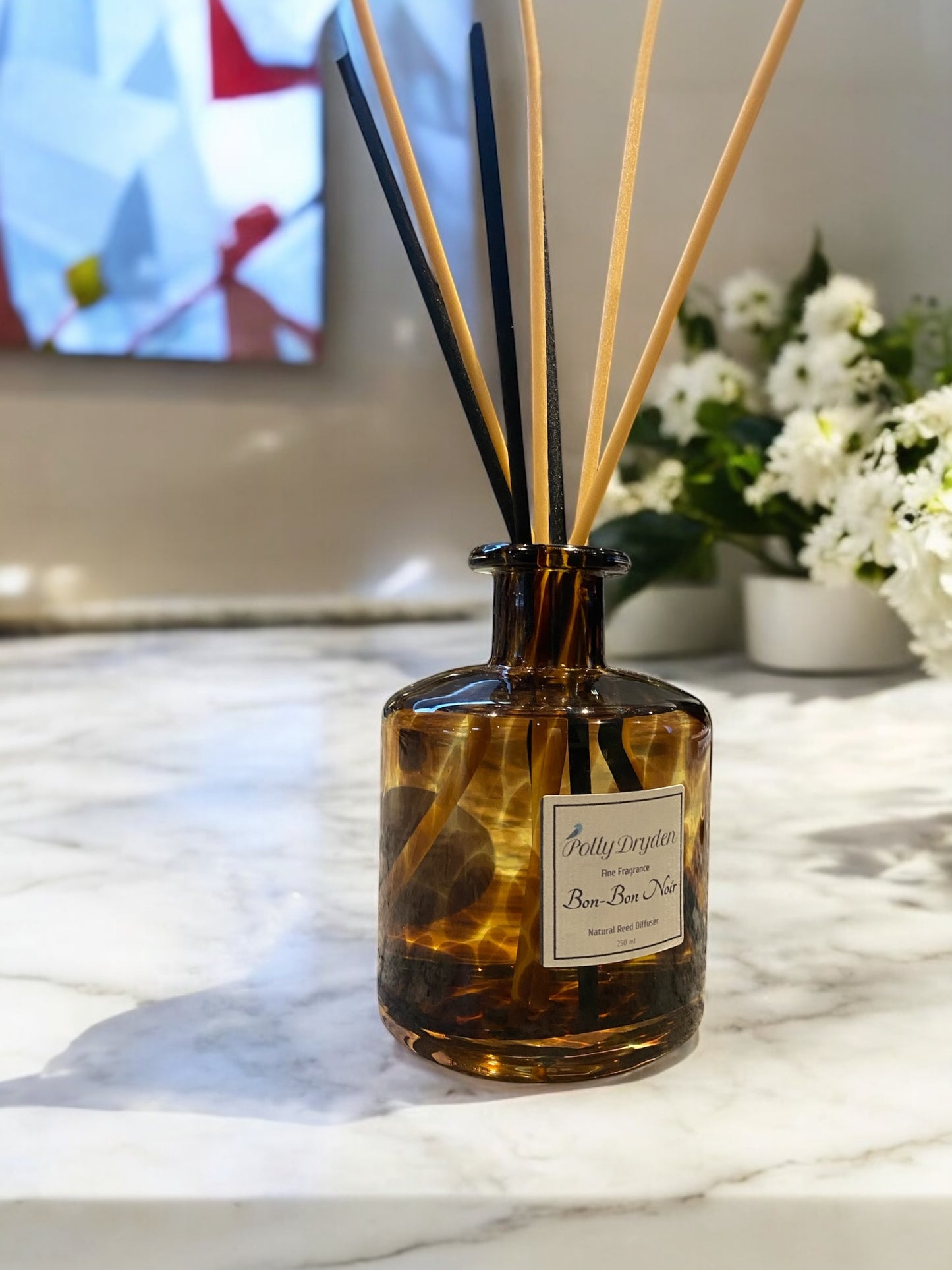Tortie Dapple Natural Reed Diffuser