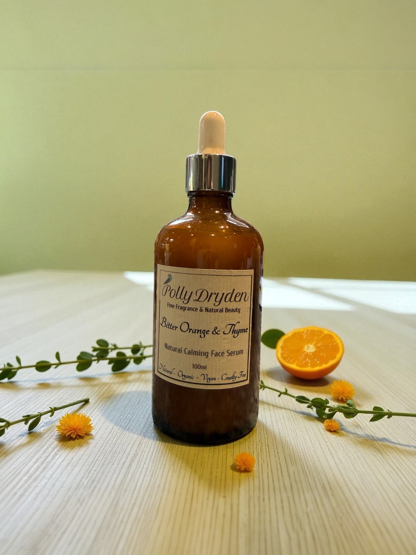 Bitter Orange & Thyme Natural Calming Face Serum - NEW