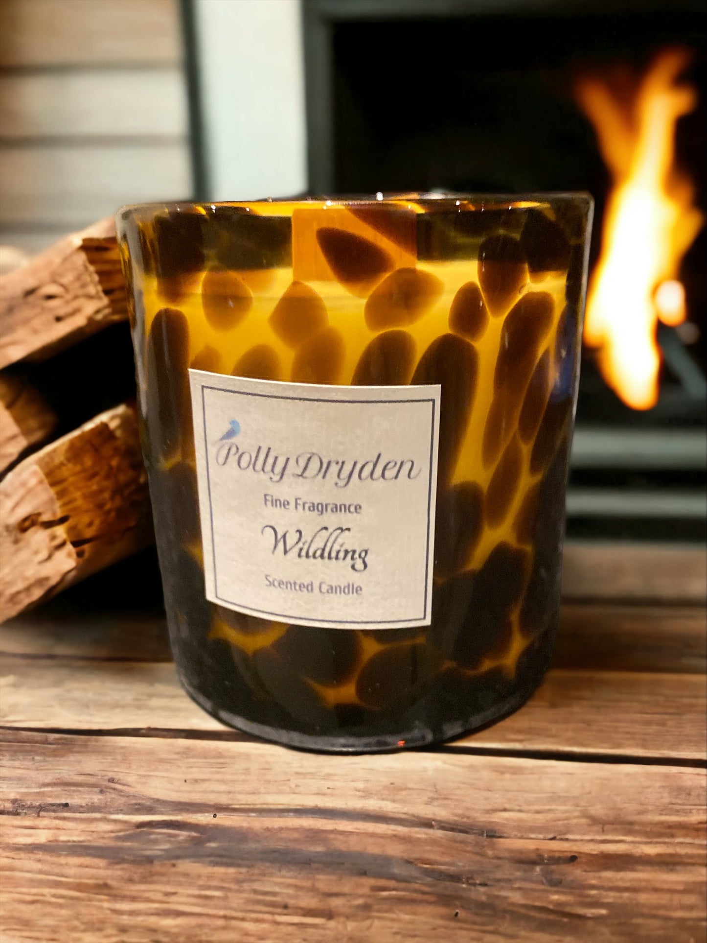 Large Tortie Dapple Candle