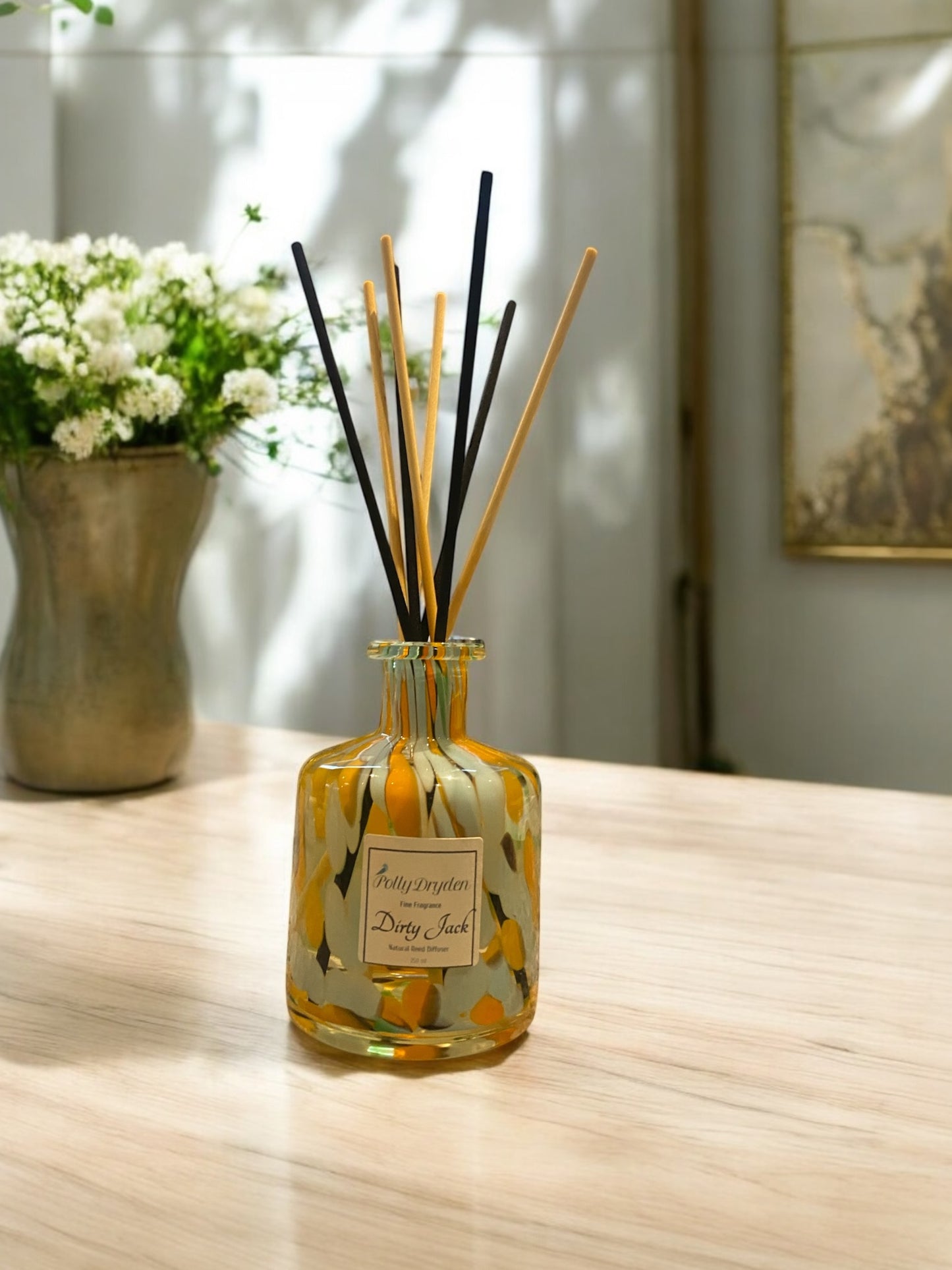 Orange Dapple Natural Reed Diffuser