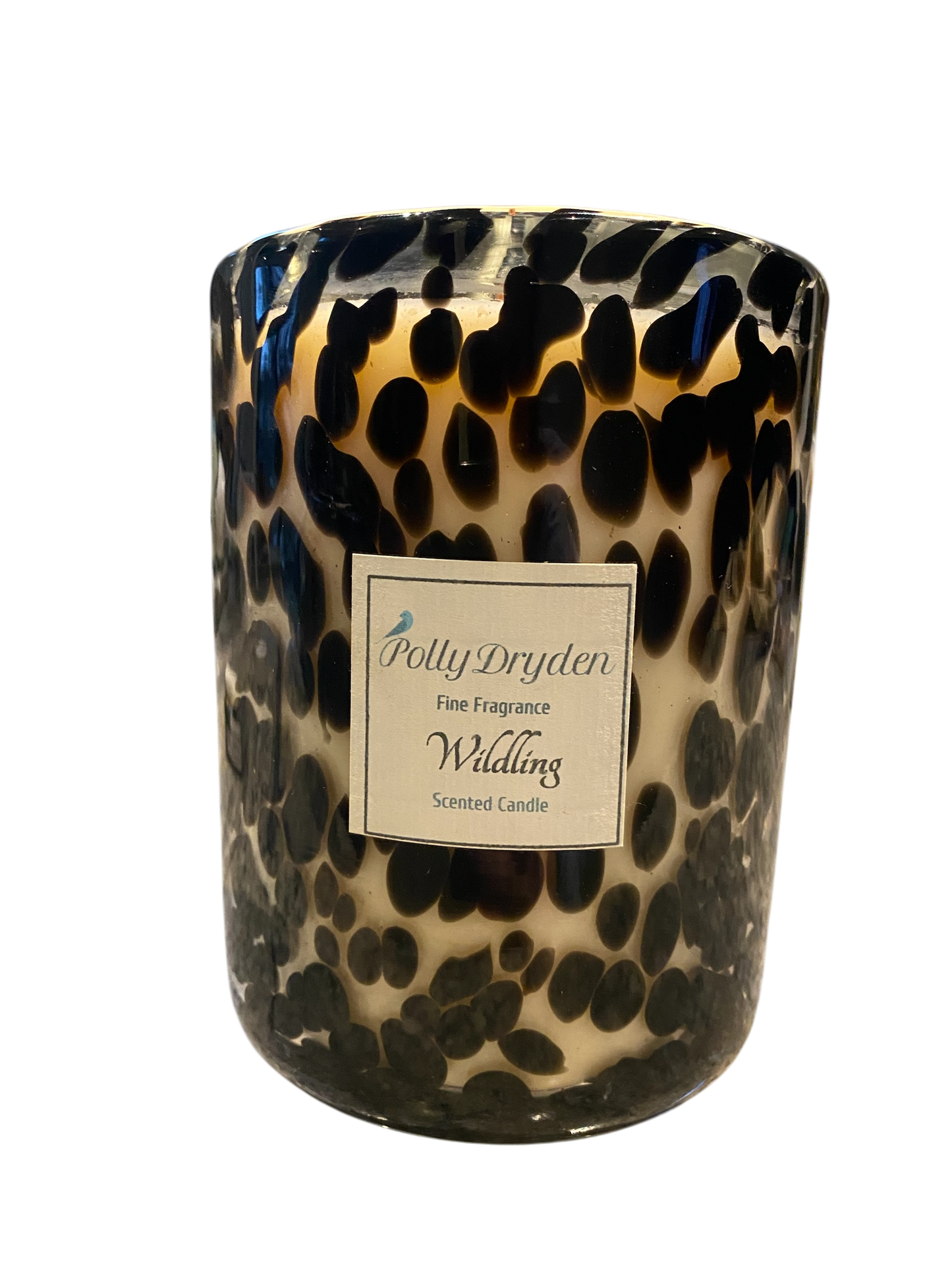 Extra Large Statement Black Dapple Candle