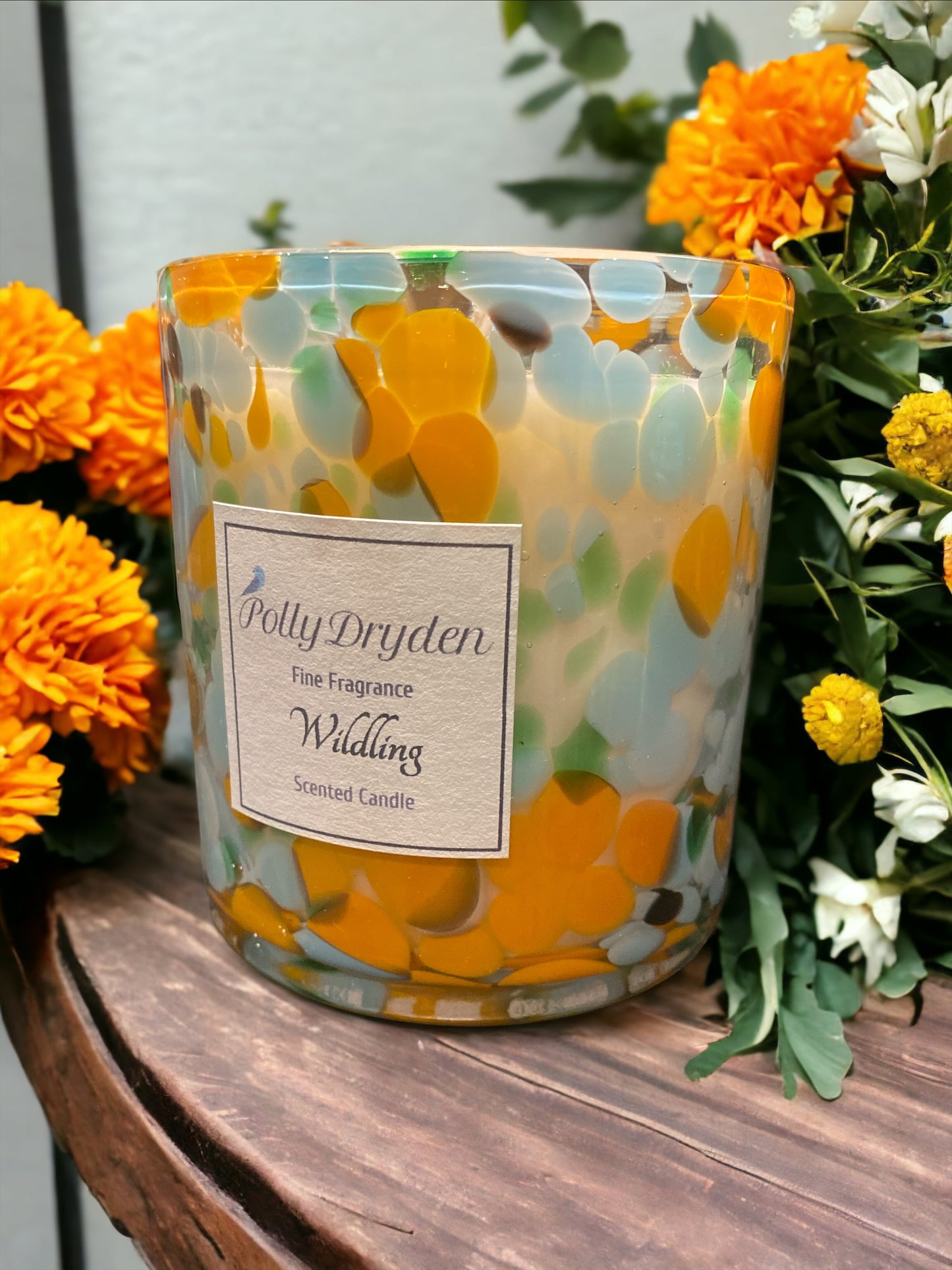 Coloured Dapple Candle